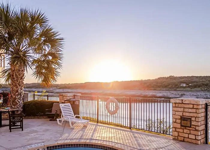 Sunset & Lakeview From Castle Turret On The Island